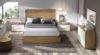 DORMITORIO COSMO CUADROS CON BANCADA ELEVABLE Y CÓMODA