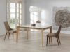 MESA COMEDOR EXTENSIBLE TAPA PORCELÁNICO GEO