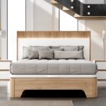 DORMITORIO GHIO CABEZAL JOTA CON LED Y MESITAS KIRA
