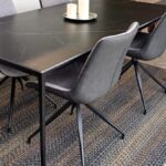MESA FIJA RECTANGULAR PORCELÁNICO