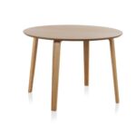 MESA REDONDA 110 CM ROBLE